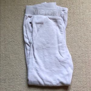 Victoria Secret Sport Sweatpants Medium Oatmeal